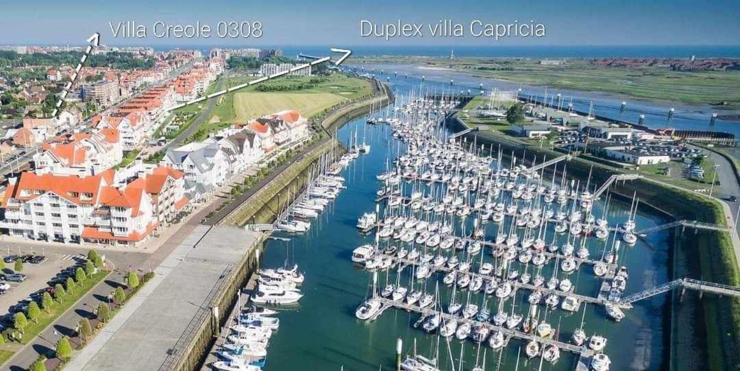 Duplex Villa Capricia Appartement Met Zwembad Nieuwpoort Jachthaven Kültér fotó