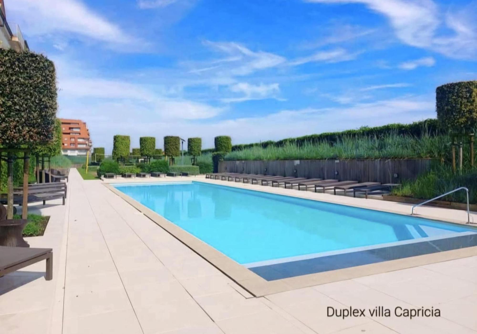 Duplex Villa Capricia Appartement Met Zwembad Nieuwpoort Jachthaven Kültér fotó